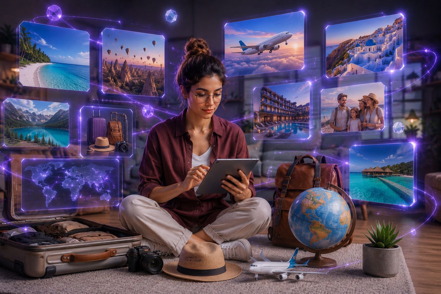 مخطّط الرحلات — وجهات وميزانية وبرنامج سفر